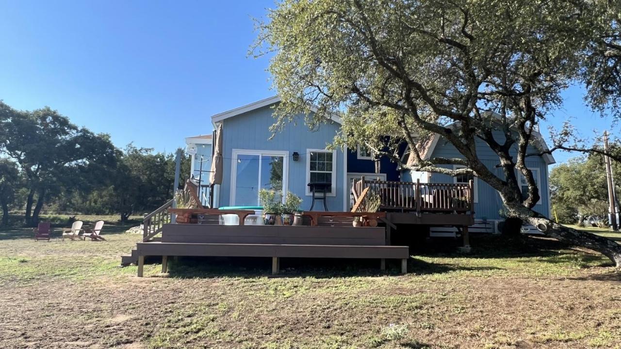 Hill Country Highland'S Bluebonnet Cottage 马布尔福尔斯 外观 照片