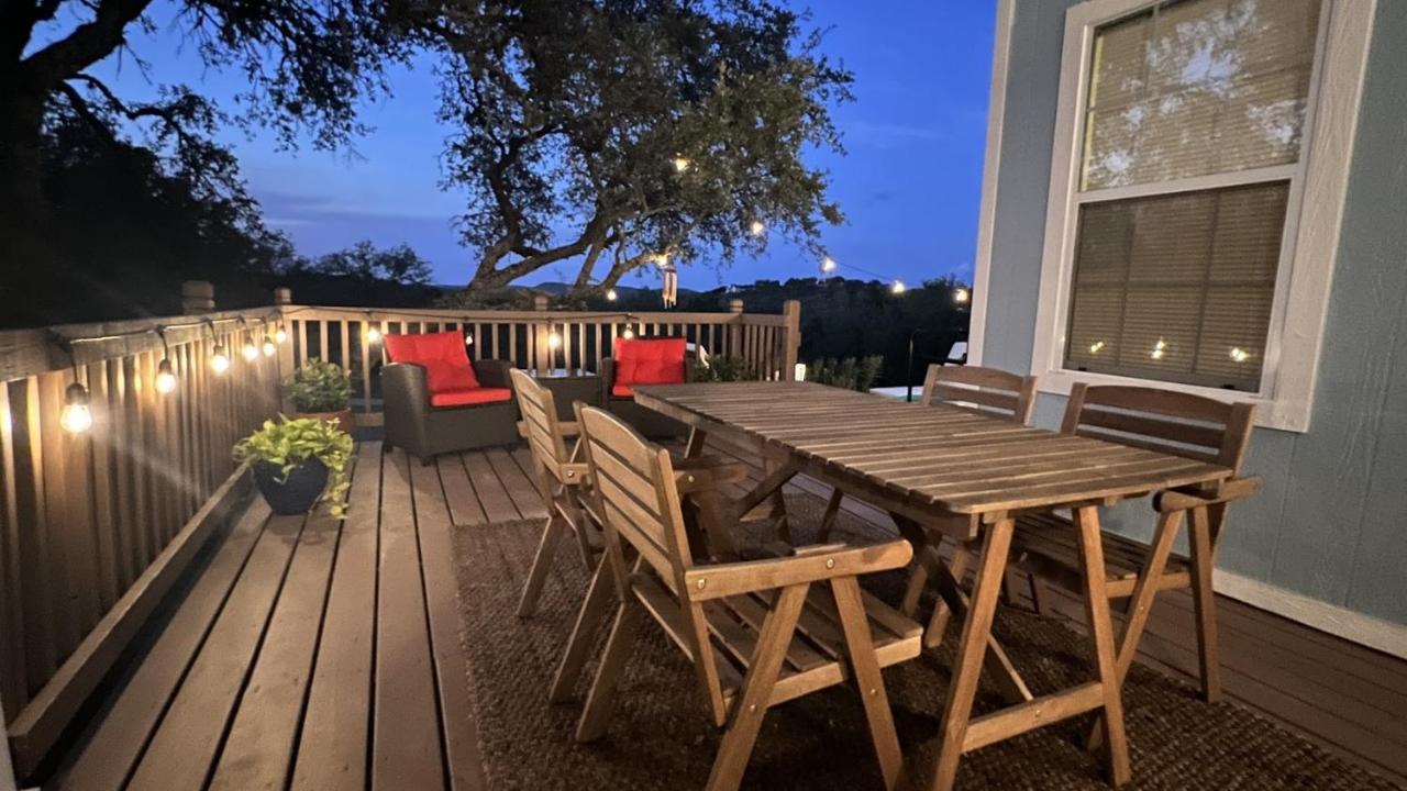 Hill Country Highland'S Bluebonnet Cottage 马布尔福尔斯 外观 照片