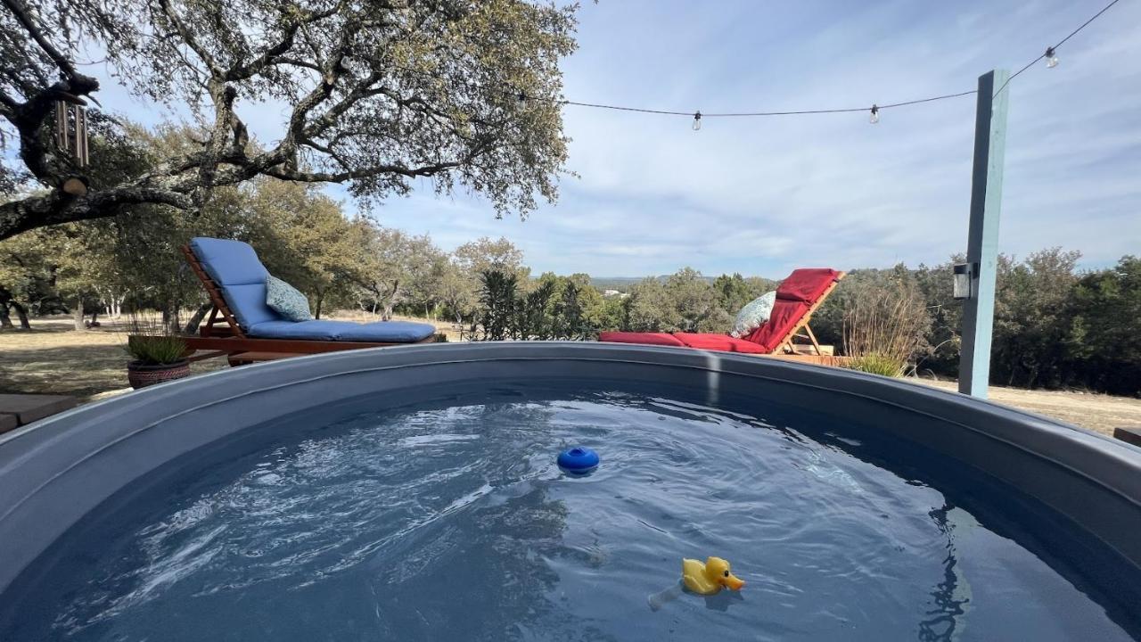 Hill Country Highland'S Bluebonnet Cottage 马布尔福尔斯 外观 照片